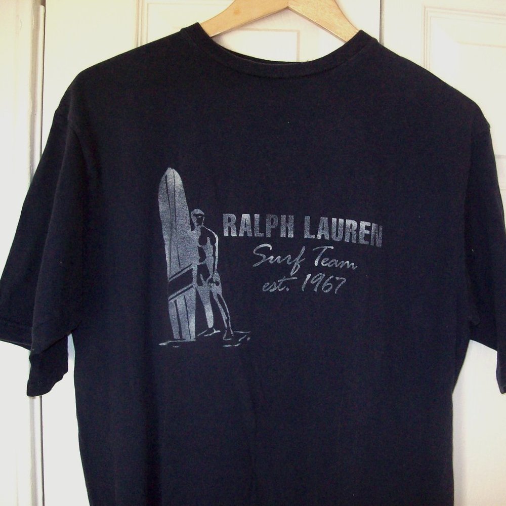 Vintage Ralph Lauren Serf Team est. 1967 XL Men’s Midnight Blue T-SHIRT